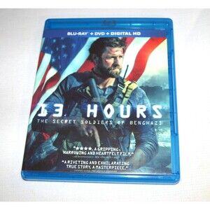 13 Hours: The Secret Soldiers of Benghazi Action Movie Blue Ray & DVD